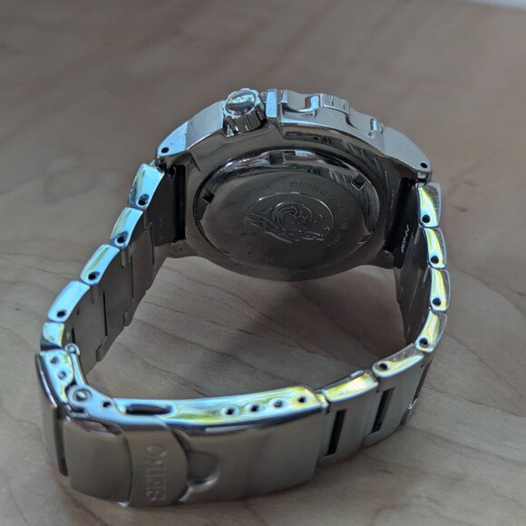 Seiko Monster - Men's Automatic Diver's Stainless Steel Black Dial [SKX779K1] - Picture 2 of 5